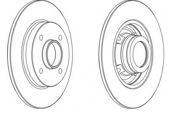 DISCO FRENO TRA CIT-PEU C3 II,C4,DS3 / 207,208,2008,307 247MM C/RUL Y 